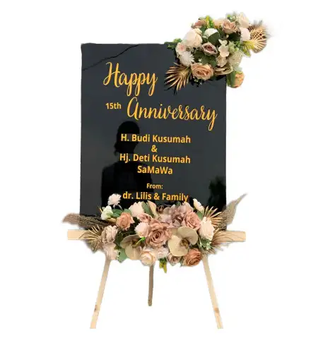 Papan Bunga Akrilik Sabak Auh