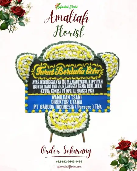 Papan Bunga Duka Sabak Auh